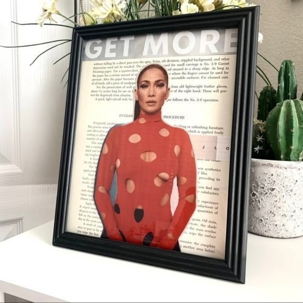 Jennifer Lopez Jlo Handmade 8x10 Celebrity Collage